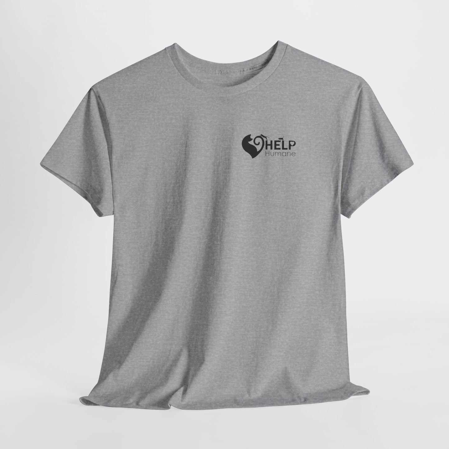 HELP Humane Society Adult Fundraising T‑Shirt