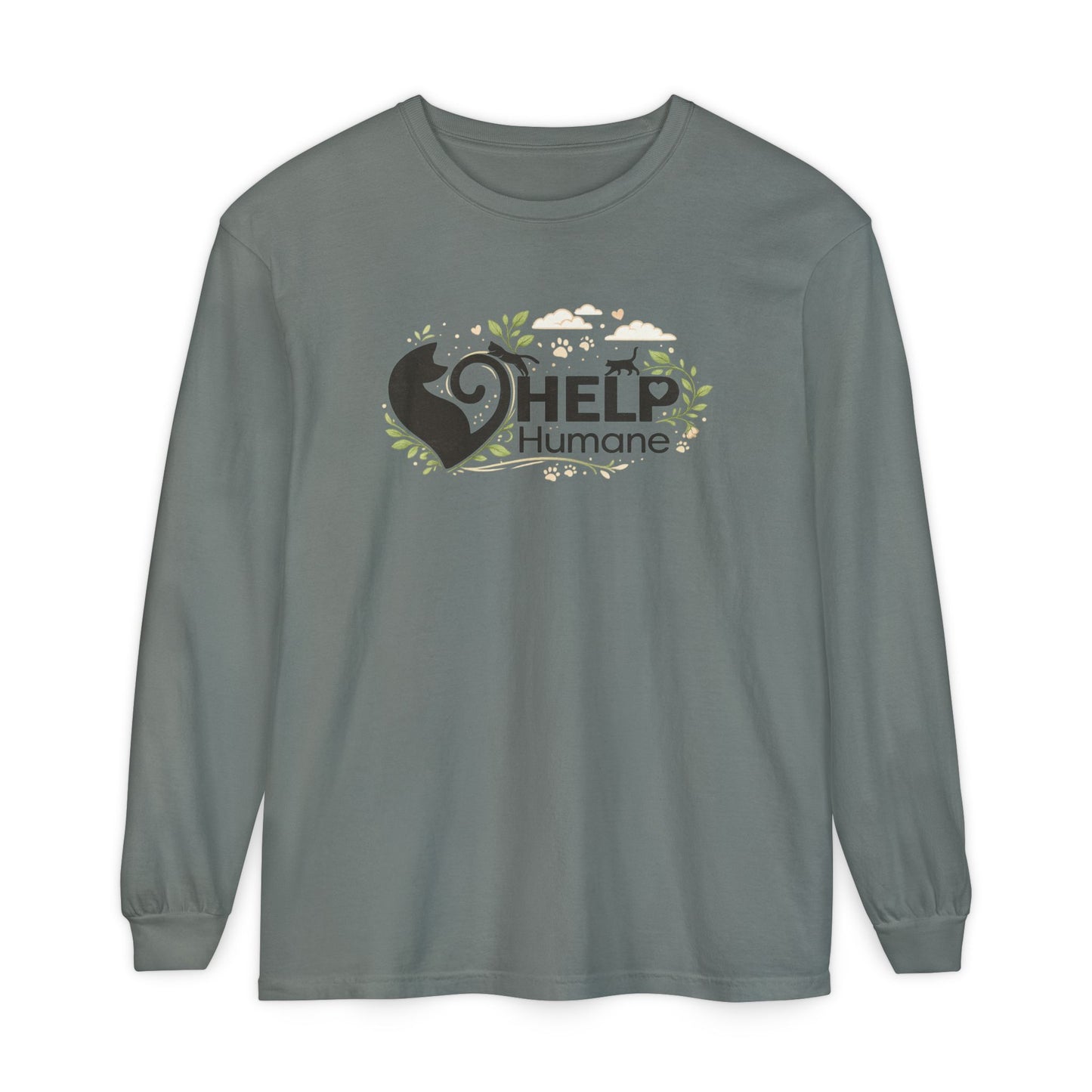 NEW! Eco Style Help Humane Long Sleeve