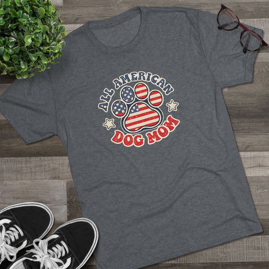 Northwoods All American Dog Mom Breathable Tri Blend T-Shirt