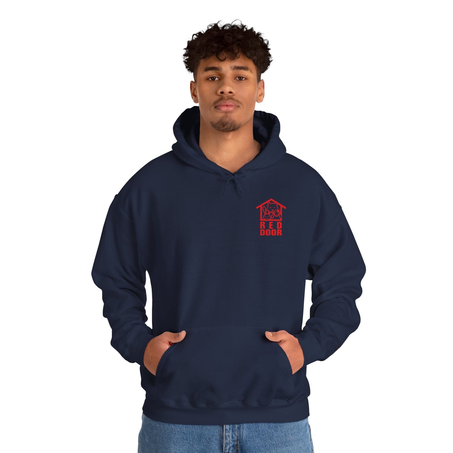 Red Door Shelter Classic Logo Unisex Hoodie