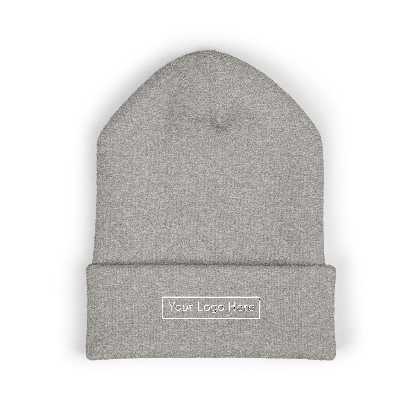 Embroidered Classic Cuffed Beanie — Example Logo
