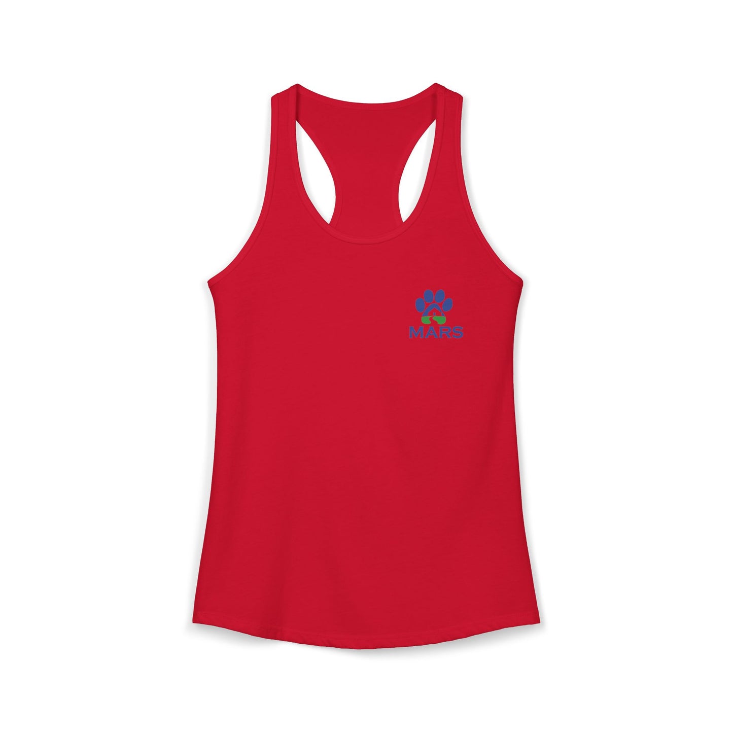 MARS Logo Women's Ideal Racerback Tank