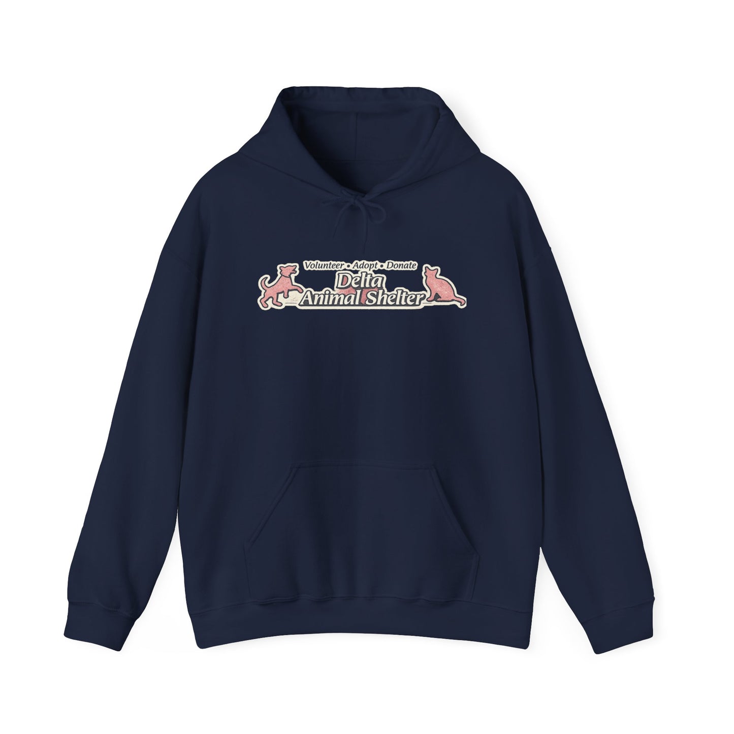 Delta Animal Shelter Hoodie "Retro Collection" (Internal)