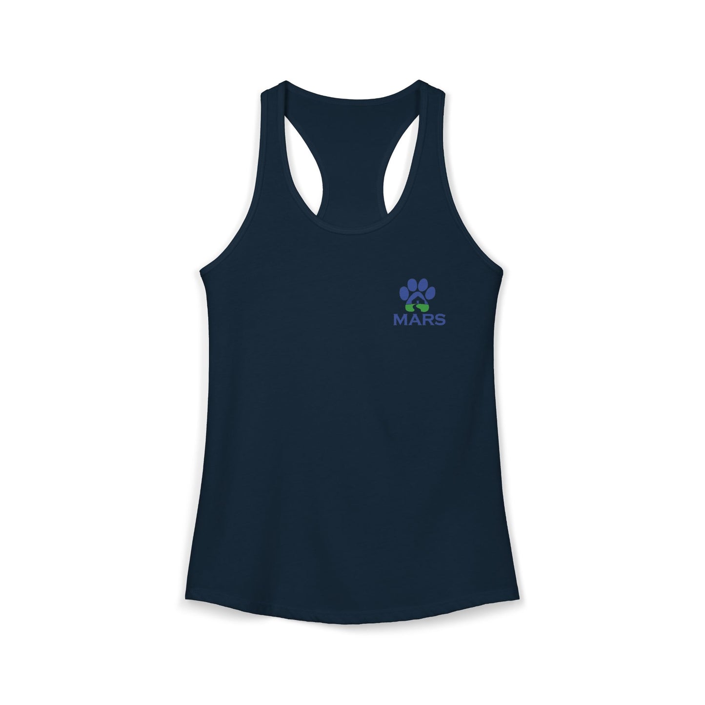 MARS Logo Women's Ideal Racerback Tank