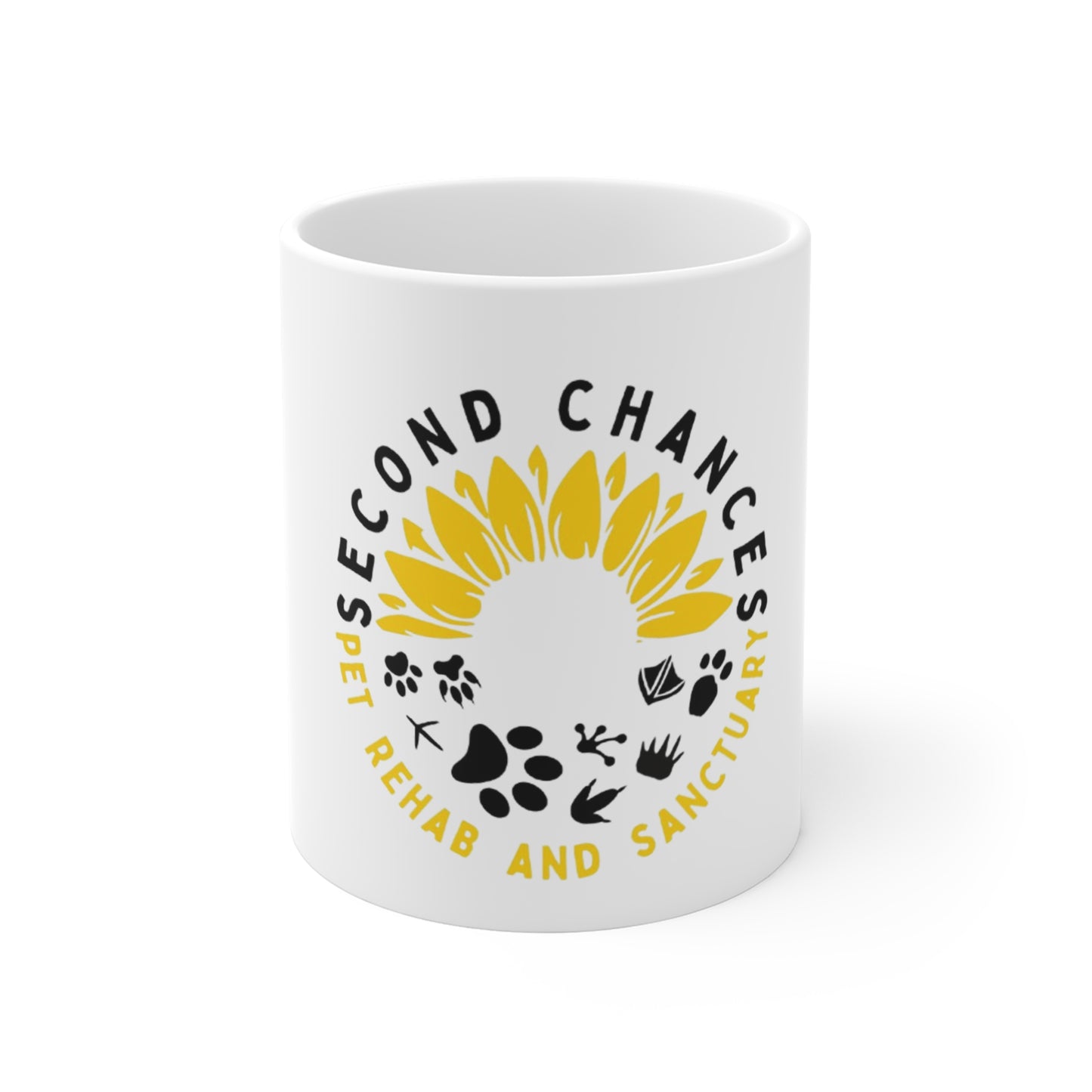 Second Chances Rehab & Sanctuary Sunflower Coffee Mug
