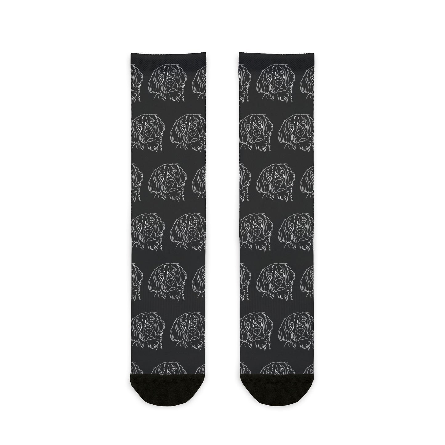 Animal Outreach Personalized Crew Socks - Minimalist Line Art or Studio Art