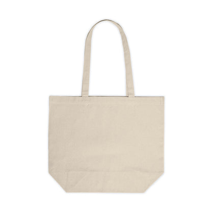 Personalized Dog Portrait Canvas Tote