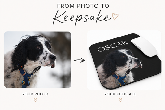 Bring Them With You™ Personalized Mouse Pad