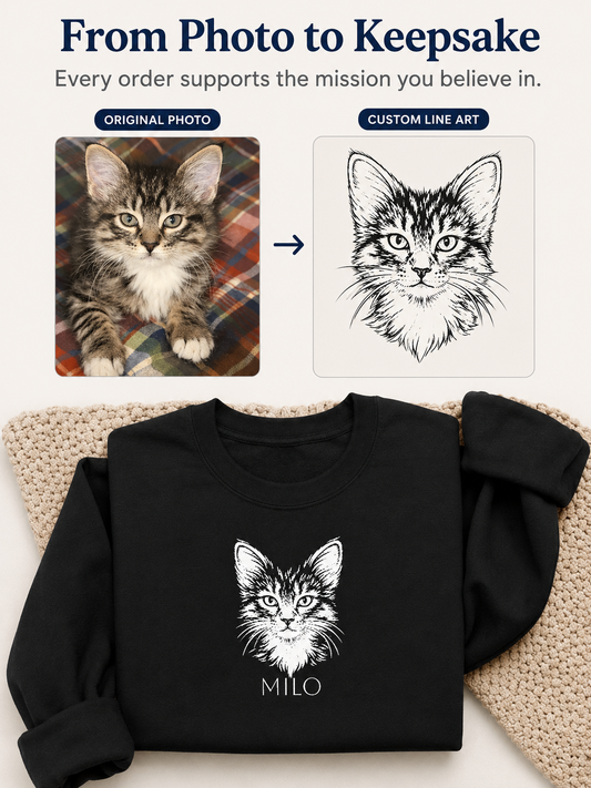 Embroidered Personalized Crewneck Sweatshirt