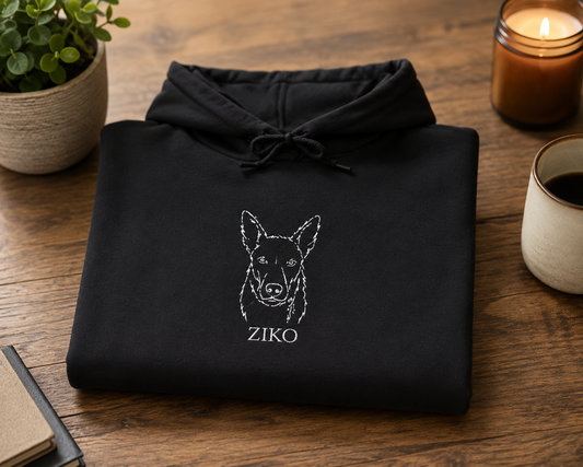 Embroidered Personalized Hoodie