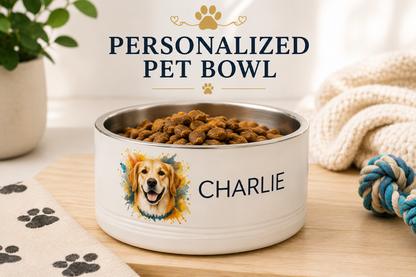 Animal Outreach Personalized 18oz Pet Bowl