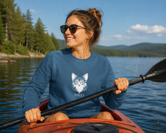 Embroidered Personalized Crewneck Sweatshirt