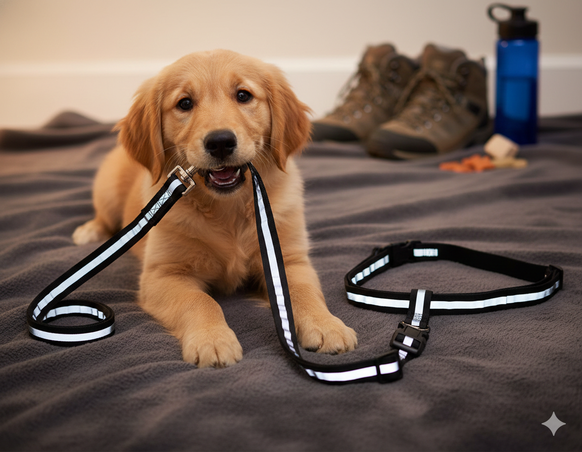 Delta Dog Leash Jogging Hands Free Reflective Lead Running Hiking Training Walk