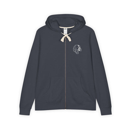 Animal Outreach - Embroidered Unisex Full-Zip Hoodie