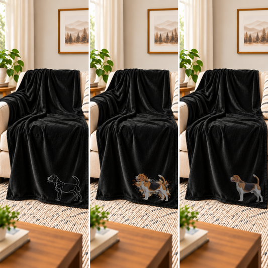 Personalized Velveteen Plush Blanket
