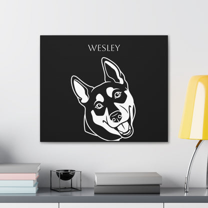 Custom Canvas Pet Portrait