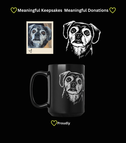 Custom Pet Portrait Mug
