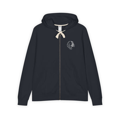 Animal Outreach - Embroidered Unisex Full-Zip Hoodie