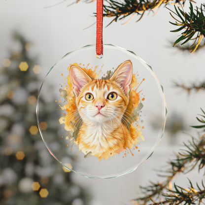 Animal Outreach Personalized Pet Glass Ornament