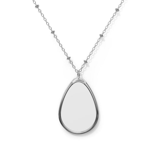 Personalized Oval Necklace - 20% to a Cause You Choose