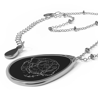 Personalized Oval Necklace - 20% to a Cause You Choose