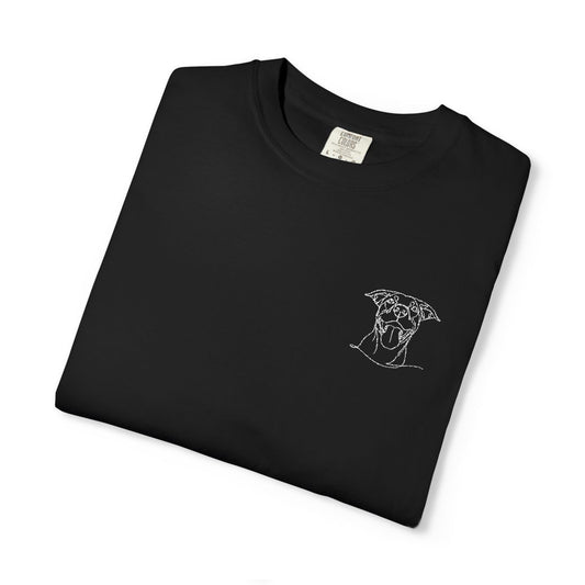 Custom Embroidered T-Shirt of Your Pet
