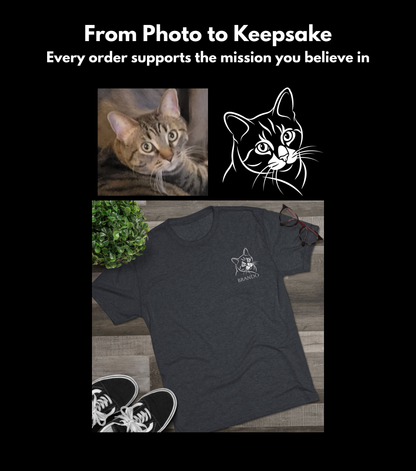 Premium Tri-Blend Unisex Custom T-Shirt