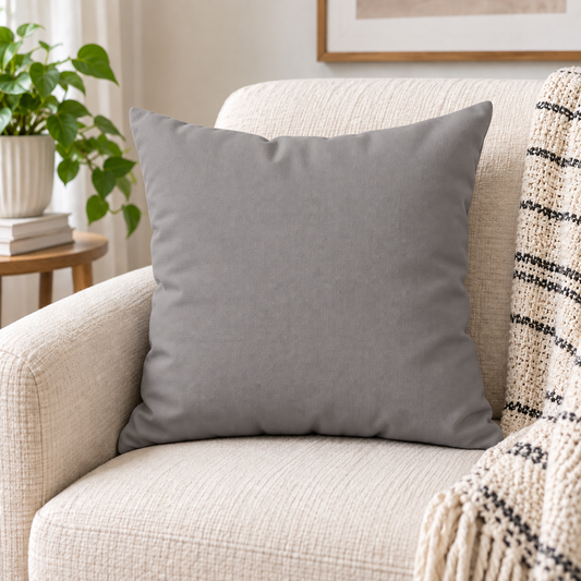 Personalized Faux Suede Pillow - 20% to a Cause You Choose