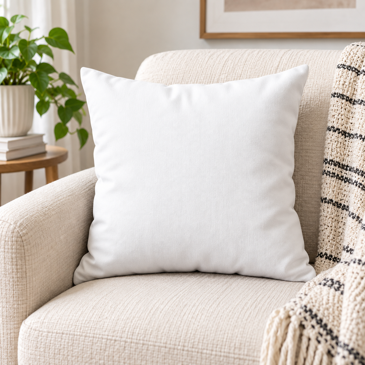 Personalized Faux Suede Pillow - 20% to a Cause You Choose