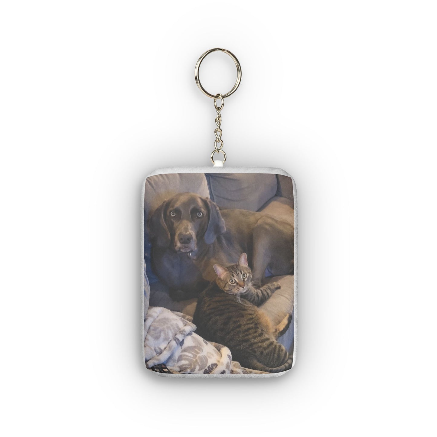 Bring Them With You™ Personalized Plush Keychain