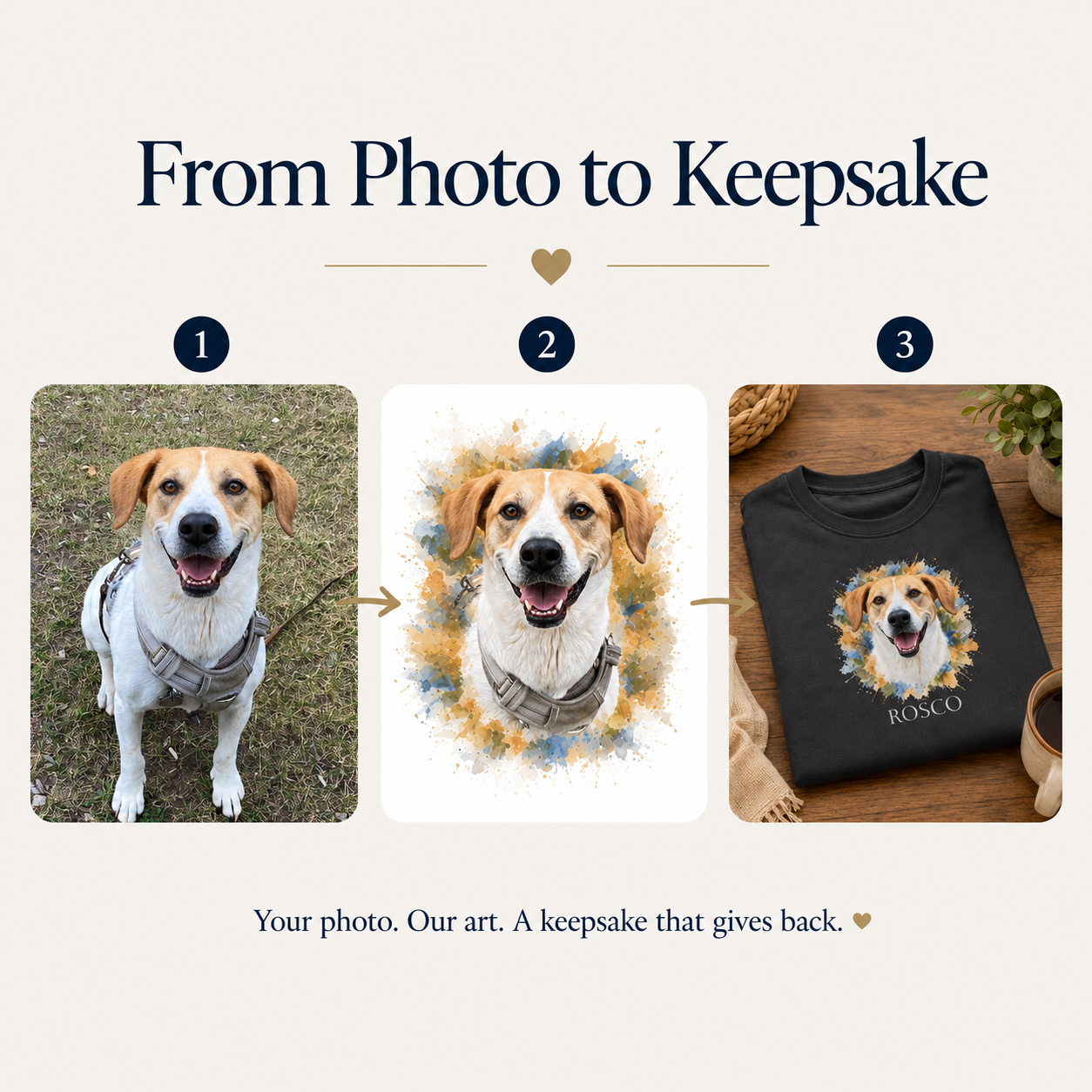 Animal Outreach Youth Long Sleeve Pet Keepsake