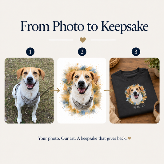 Animal Outreach Youth Long Sleeve Pet Keepsake