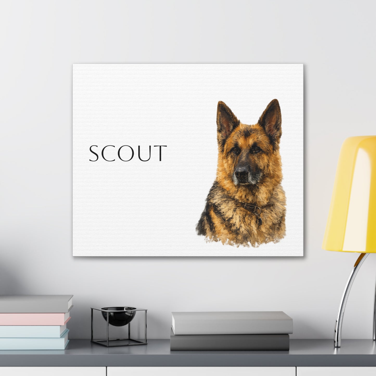 Custom Canvas Pet Portrait