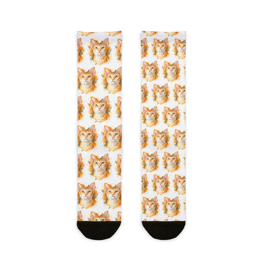 Animal Outreach Personalized Crew Socks - Minimalist Line Art or Studio Art