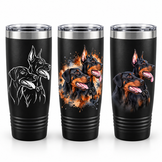 Personalized 20oz Ringneck Tumbler (cc)