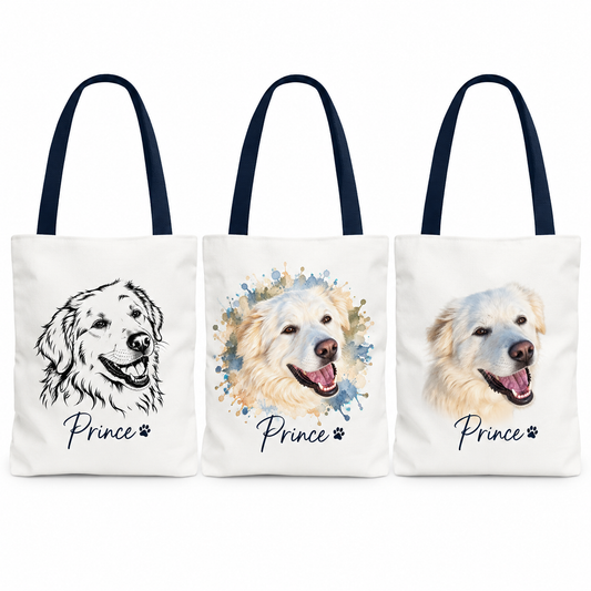 Personalized All-Over Print Tote Bag (cc)