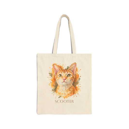 Animal Outreach Canvas Tote Bag - Minimalist Line Art or Studio