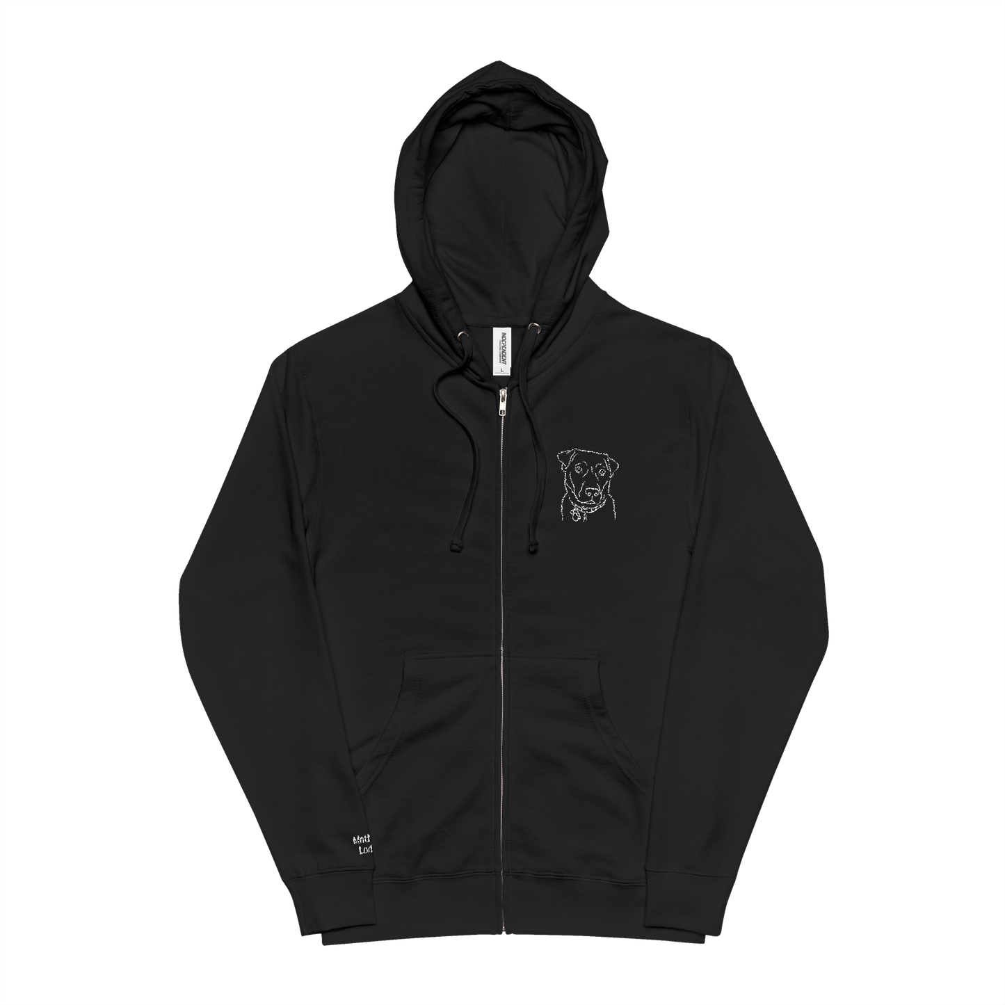 Signature Embroidered Zip Up Hoodie - Animal Outreach of the Mother Lode
