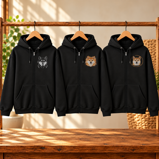 Personalized Unisex Zip Hoodie (ᴄᴄ)