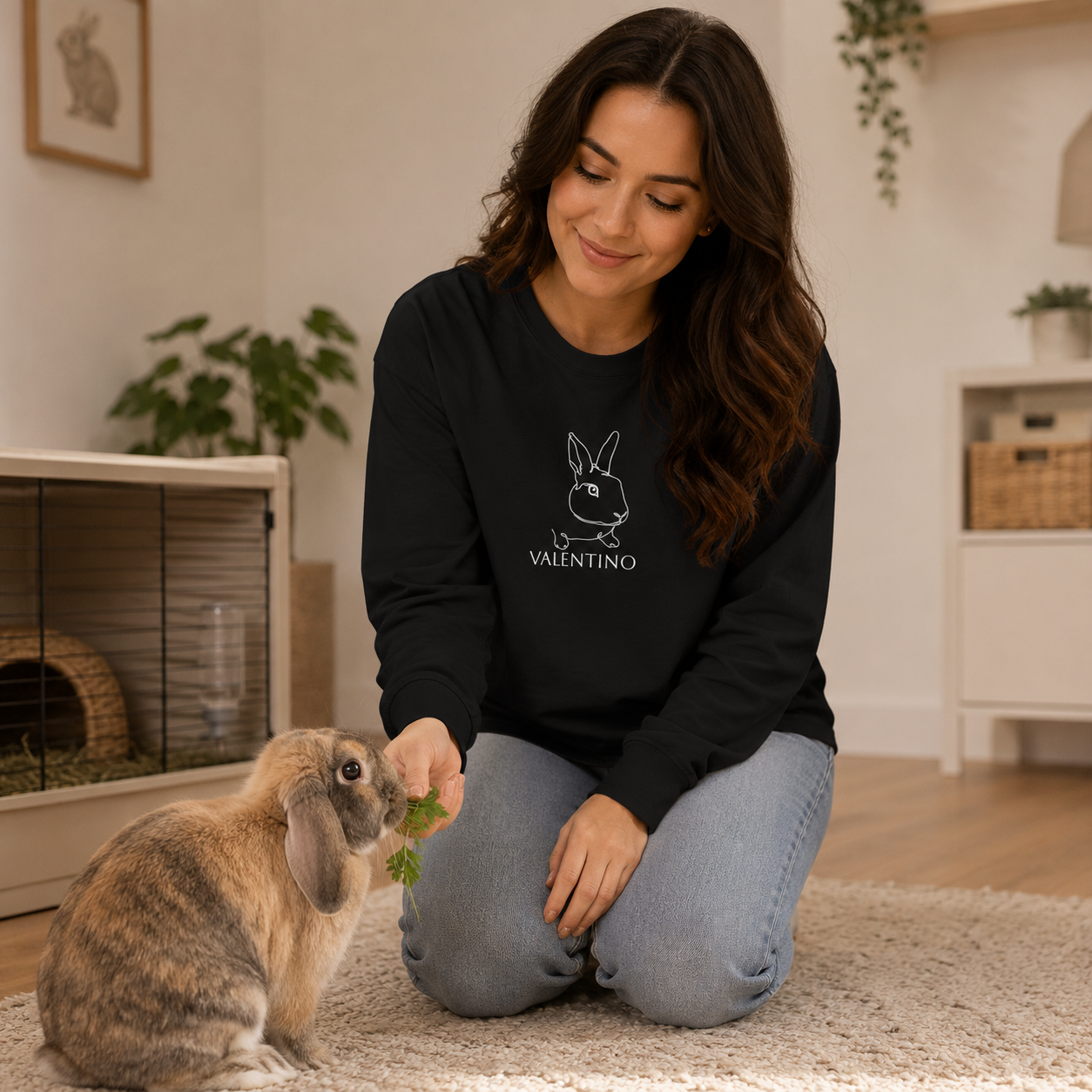 Premium Unisex Garment-dyed Custom Long Sleeve T-Shirt